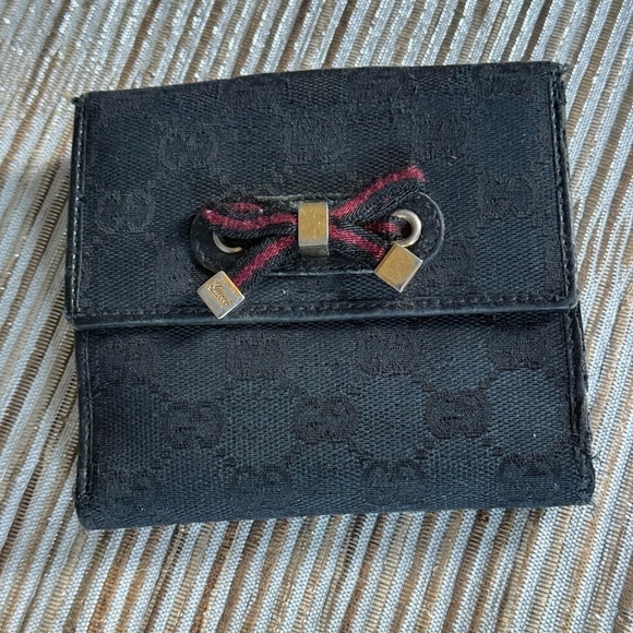 Gucci W Hook Wallet Brand Outlet Item Personal Use Princy Sherry - Picture 1 of 12